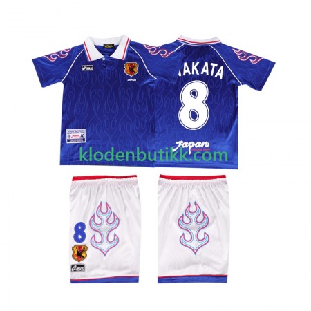 Japan NAKATA 8 Barn Retro Hjemme Fotballdrakt 1998 Kortermet